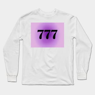 777 Angel Numbers Long Sleeve T-Shirt